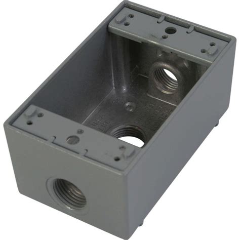 home depot waterproof junction box|waterproof outdoor electrical box.